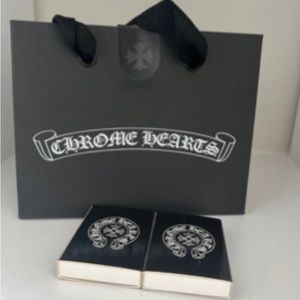Chrome Hearts Gift Bag and 2 boxes Matches